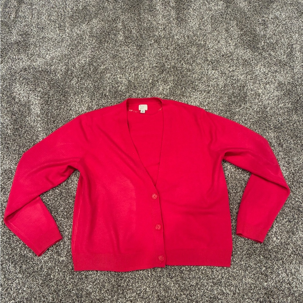 a new day Women's Bright Fuchsia Soft Cardigan